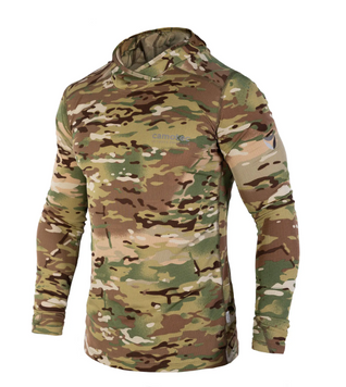 CAMO-TEC Лонгслів Chiton Hood 2.0 Multicam COOLPASS 9663 2XL(р) 28563 фото