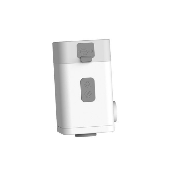 Насос-ліхтар-powerbank кемпінговий Flextail Max Pump 2 Plus, білий at-6971670131063 фото