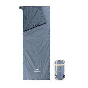 Спальник сверхлегкий Naturehike Ultralight LW180 NH21MSD09 левый, (15&deg;C), p-p M, серо-синий at-6927595777947-L фото