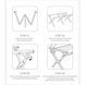 Складной стол Naturehike Star Jane T01 CNK2550JJ018, 89х60 см, углеродистая сталь, бежевый at-6977465868053 фото 4