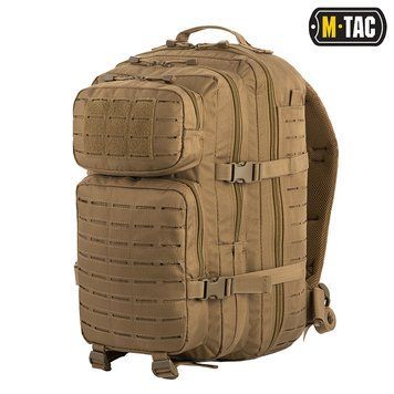 M-TAC Рюкзак ASSAULT PACK LARGE Coyote Laser Cut 10335003 36 літрів(р) 10335003 фото