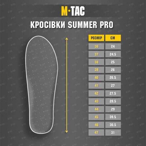 M-TAC Кросівки SUMMER PRO Coyote MTC-803320-COY 36(р) MTC-803320-COY фото