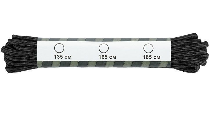 M-TAC Шнурки тип.3 Black MTC-LACEPCT3-BK 100 см(р) 28088 фото