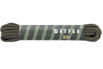 M-TAC Шнурки тип.3 OD Green Stripes MTC-LACEPCT3-OGS 100 см(р) 28094 фото