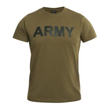 MilTec ORIGINAL Футболка з принтом ARMY Olive 100% Х\Б 11063001 S(р) 11063001 фото