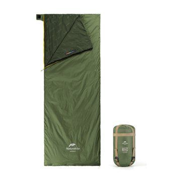 Спальный мешок Naturehike LW180 Mini NH21MSD04, левый, темно-зеленый at-6975641884347 фото