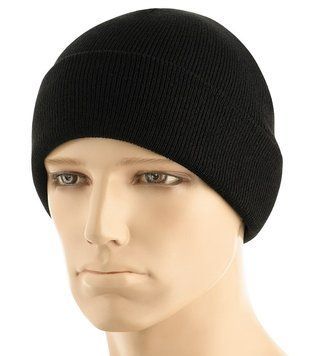 M-TAC Шапка тонка в'язка 100% акрил Black 40546002 L\XL(р) 27158 фото