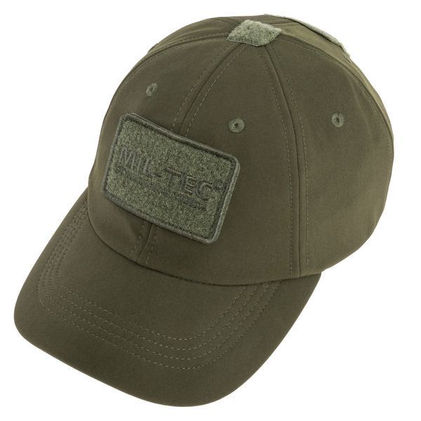 MilTec ORIGINAL Бейсболка SOFT SHELL Olive 12317501 One Size(р) 12317501 фото