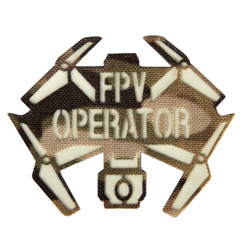 Патч Camotec FPV Operator (6*8) MC/Люмін 3275-ca-9352 фото