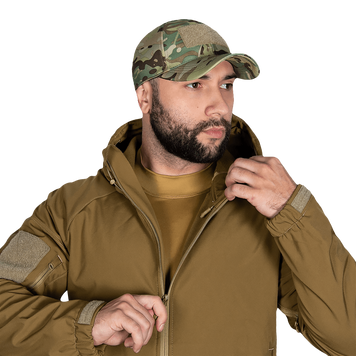 CAMO-TEC Бейсболка TACTIC SOFT SHELL Multicam 6571 One Size(р) 6571 фото
