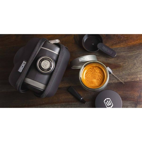 Набор для кофе Wacaco Picopresso: эспрессо-кофеварка, чехлы и стенд-подставка at-PicopressoSet1 фото