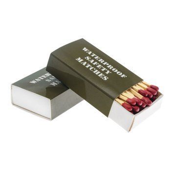 MilTec ORIGINAL Сірники вологостійкі 15234000 Ціна за 4 пачки.(р) 15234000 фото