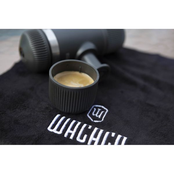 Портативна еспресо-кавоварка Wacaco Nanopresso сіра, механічна, для меленої кави at-WNANOGR фото