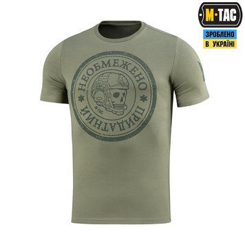 M-TAC Футболка НЕОБМЕЖЕНО ПРИДАТНИЙ Light Olive 80081038 S(р) 80081038 фото