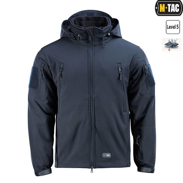 M-TAC Куртка SOFT SHELL З ПІДСТІБКОЮ Dark Navy Blue 20501015 XS(р) 20501015 фото