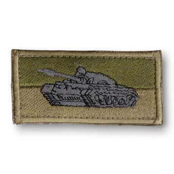 Нашивка прапор України ТАНЧИК Olive 7124 7x4(р) 14249 фото