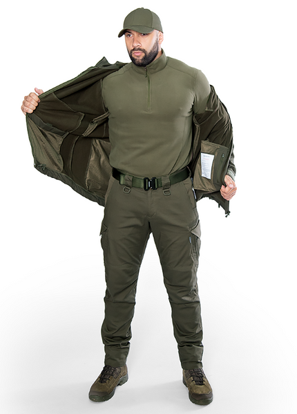 CAMO-TEC Кофта HAWK Olive 7291 4XL(р) 28582 фото