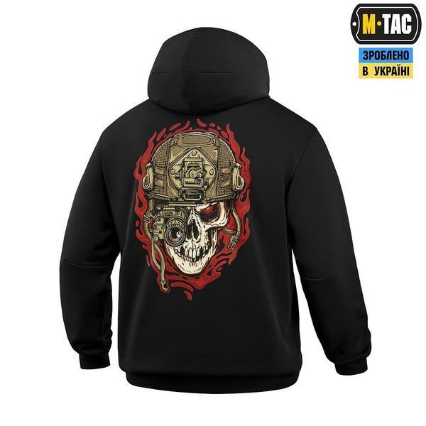 M-TAC Кофта HOODIE WORN TO THE BONE Black 20554002 2XL(р) 20554002 фото