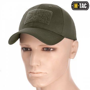 M-TAC Бейсболка з липучкою FLEX РІП-СТОП Army Olive 40534062 L\XL(р) 40534062 фото