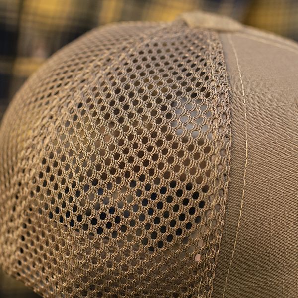 M-TAC Бейсболка з липучкою та сіткою FLEX РІП-СТОП Coyote Brown 40570017 S\M(р) 40570017 фото