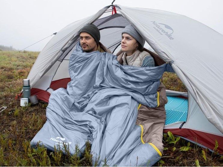 Спальник сверхлегкий Naturehike Summer LW180 NH21MSD09 правый, (15&deg;C), p-p M, зеленый at-6927595777930-R фото