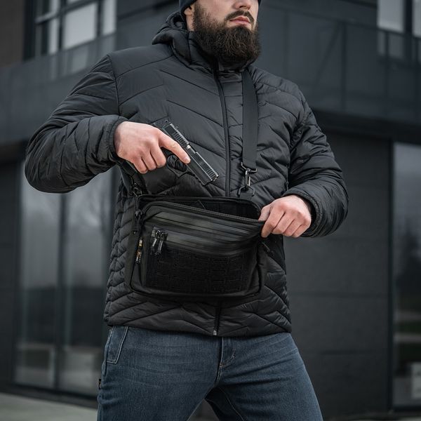 M-TAC Сумка ADMIN BAG ELITE з липучкою Black 10406002 MEDIUM(р) 26119 фото