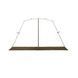 Штора к тенту для кемпинга Naturehike CNK230WS014, 220х175см (с застежкой по периметру) at-6927595794494 фото 2