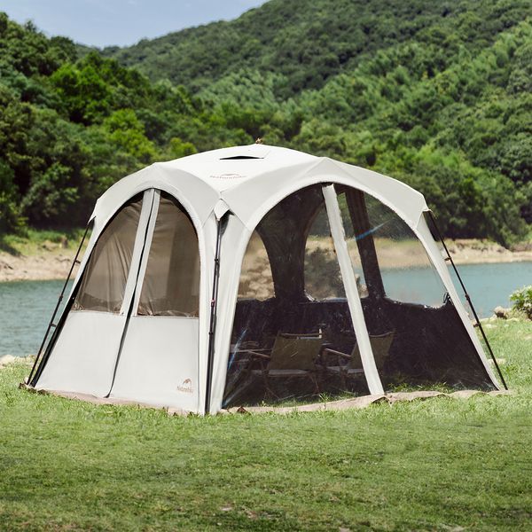 Двері до тенту для кемпінгу Naturehike CNK230WS014, 3.0 м*2.1 м, бежеві at-6976023928499 фото