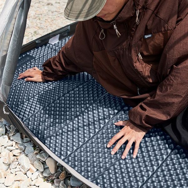 Килимок складаний IXPE Naturehike CNK2300DZ017, алюмінієва плівка, 200x65х2 см, темно-блакитний at-6976023923197 фото