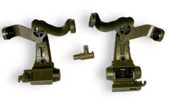 Кріплення для навушників на шолом (чебурашки) EARMOR Olive M16A 30572 фото