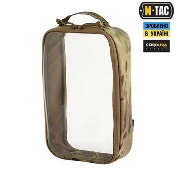 M-TAC Органайзер утилітарний ELITE ПРОЗОРИЙ Multicam 10147008-L LARGE 30х19 см(р) 10147008-L фото