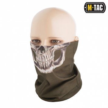 M-TAC Шарф-труба ПОЛЕГШЕННИЙ REAPER SKULL Olive HLI-SSB-OD HLI-SSB-OD фото