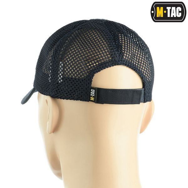 M-TAC Бейсболка з липучкою та сіткою FLEX РІП-СТОП Dark Navy Blue 40570015 S\M(р) 40570015 фото