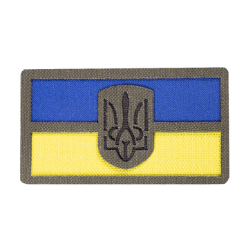 Патч Camotec Герб України (4.5*8) Олива 3022-ca-9096 фото