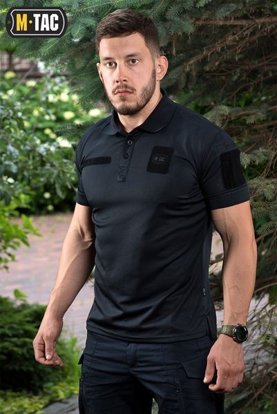 M-TAC Поло ELITE TACTICAL COOLMAX Dark Navy Blue 80010015 XS(р) 80010015 фото