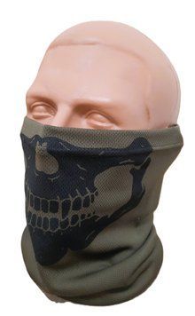 Баф COOLMAX SKELETON Dark Olive\Black RR0039 27612 фото