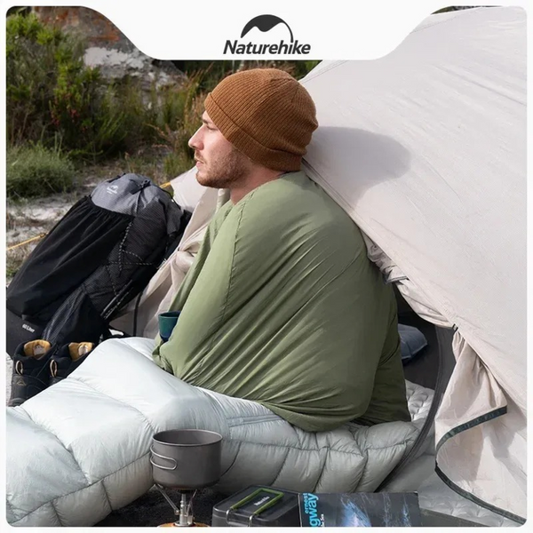 Подкладка для спального мешка Naturehike CNH22SD016, нейлон, зеленая at-6975641885818 фото