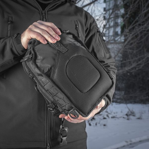 M-TAC Сумка URBAN LINE CITY HUNTER HEXAGON BAG Black GB0306-BK GB0306-BK фото