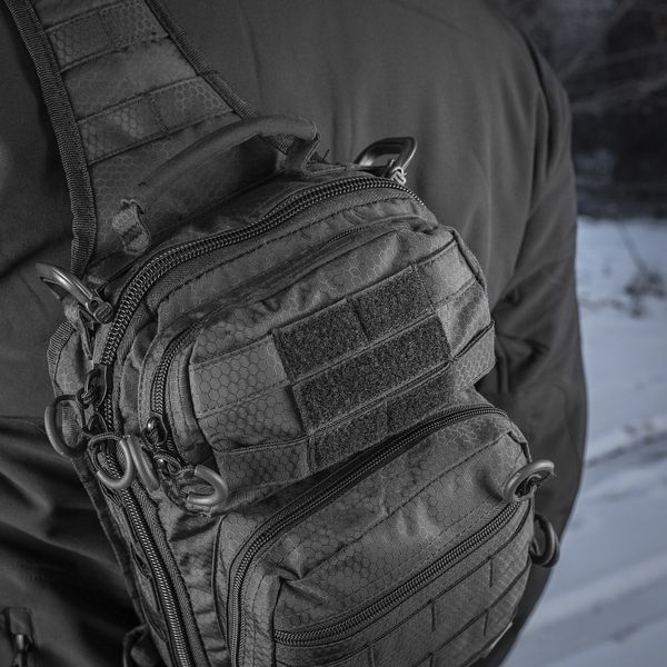 M-TAC Сумка URBAN LINE CITY HUNTER HEXAGON BAG Black GB0306-BK GB0306-BK фото