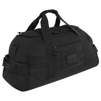 MilTec ORIGINAL Сумка транспортна COMBAT PARACHUTE CARGO Black 13828102 54 л.(р) 13828102 фото