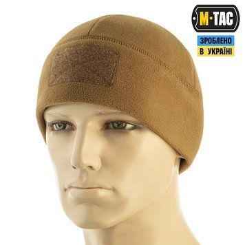 M-TAC Шапка WATCH CAP ELITE ФЛІС (320Г/М2) З ЛИПУЧКОЮ Coyote Brown 40029017 S(р) 40029017 фото