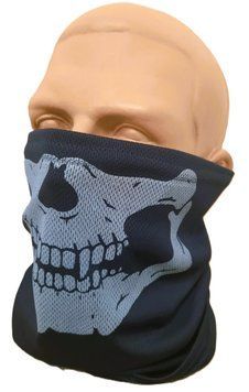 Баф COOLMAX SKELETON Dark Navy Blue\Gray RR0039 27614 фото