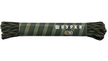 M-TAC шнурки Nyilon Mil-Spec Black Forest 30219115 185 см(р) 30440 фото