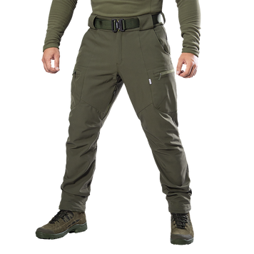 CAMO-TEC Штани SOFT SHELL CYCLONE WINTER Olive 2XL(р) 12827 фото