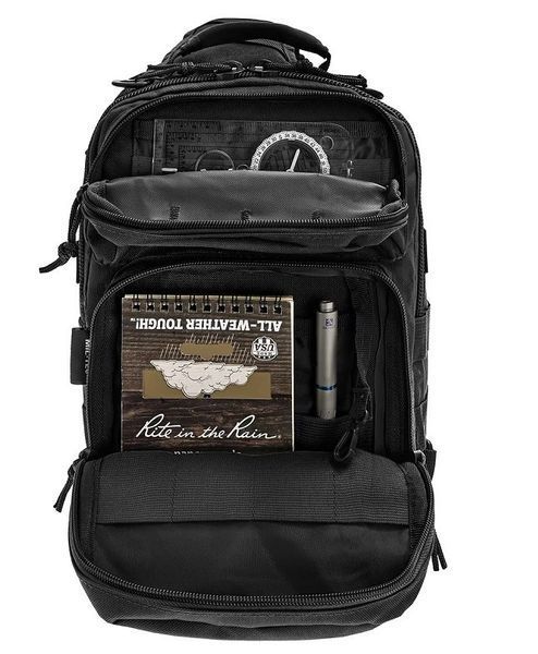 MilTec ORIGINAL Рюкзак однолямочний ONE STRAP ASSAULT PACK SM Black 14059102 9 літрів(р) 14059102 фото