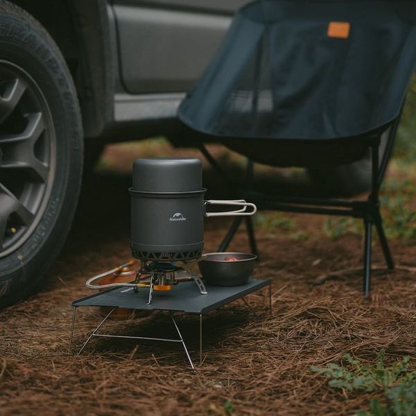 набор посуды для кемпинга 2 ед. Naturehike CNK2300CJ0002, 1,8 л, алюминий at-6976023929571 фото
