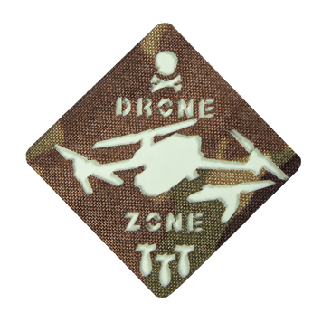 Патч Camotec Dron Zone Multicam/Люмін 2678-ca-8645 фото