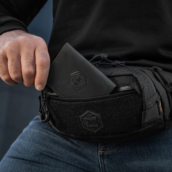 M-TAC Сумка WAIST BAG HEX Black 10422002 25444 фото