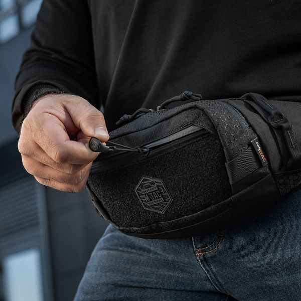 M-TAC Сумка WAIST BAG HEX Black 10422002 25444 фото