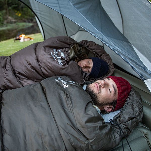 Спальник з капюшоном Naturehike U250S NH20MSD07, (0&deg;C), правий, темно-зелений at-6927595764305-R фото